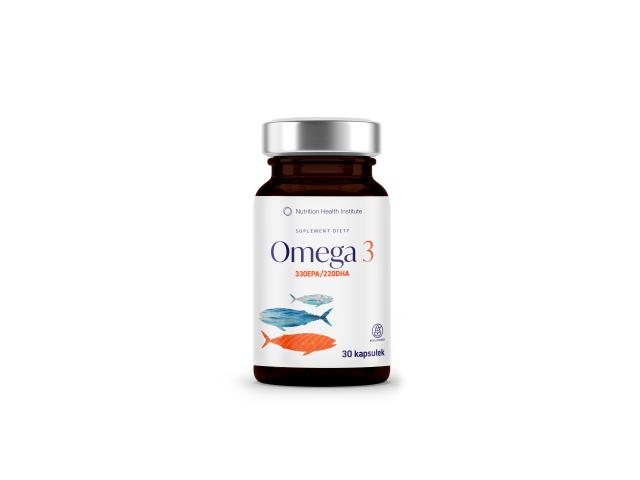 Omega 3 330EPA/22DHA interakcje ulotka kapsułki  30 kaps.