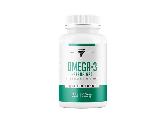 Omega-3 + Alpha GPC interakcje ulotka kapsułki - 60 kaps. (but.)