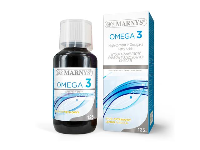 Omega 3 interakcje ulotka płyn - 125 ml
