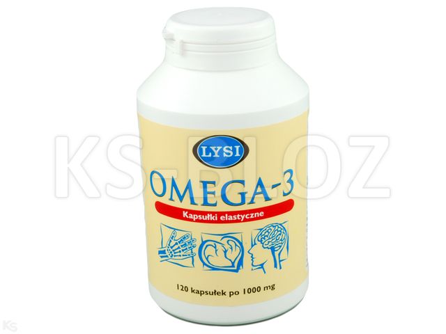 Omega-3 interakcje ulotka kapsułki elastyczne 1 g 120 kaps.