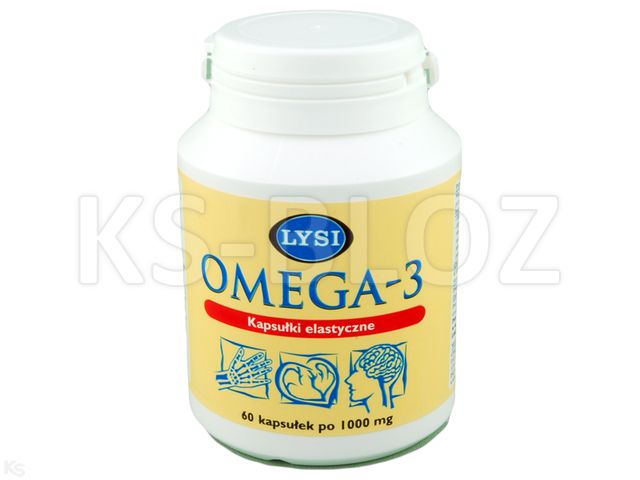Omega-3 interakcje ulotka kapsułki elastyczne 1 g 60 kaps.