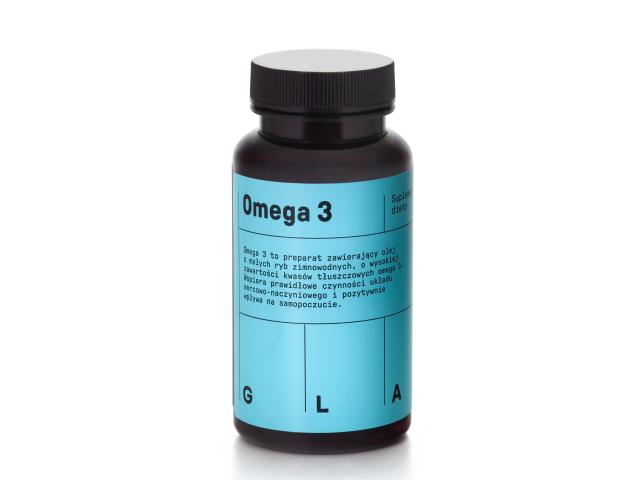 Omega 3 interakcje ulotka kapsułki miękkie - 60 kaps.