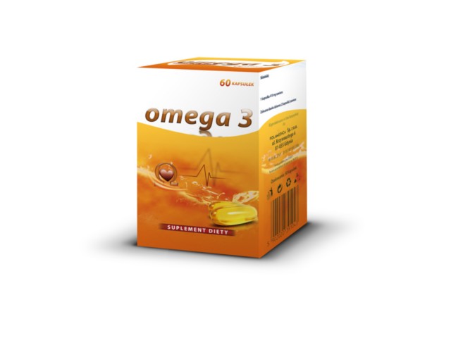 Omega 3 interakcje ulotka kapsułki - 60 kaps.