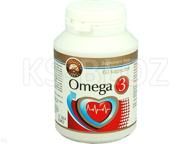 Omega 3 interakcje ulotka kapsułki  60 kaps.