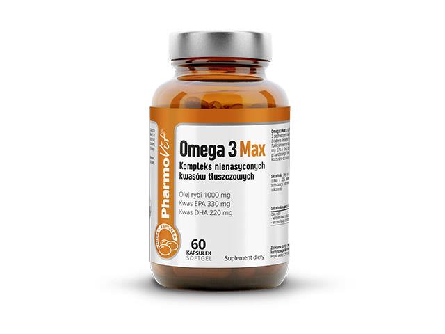 Omega 3 Max Pharmovit interakcje ulotka kapsułki miękkie  60 kaps.