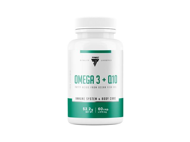 Omega 3 + Q10 interakcje ulotka kapsułki - 60 kaps. (but.)