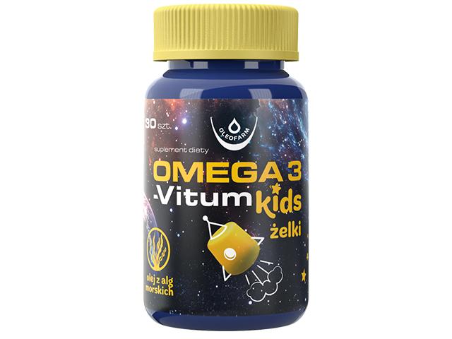 Omega 3-Vitum kids interakcje ulotka żelki - 30 szt.