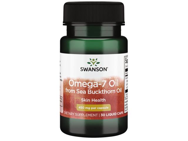 Omega-7 Oil From Sea Buckthorn Oil interakcje ulotka kapsułki  30 kaps.