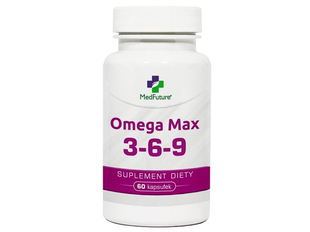 Omega Max 3-6-9 interakcje ulotka kapsułki  60 kaps.