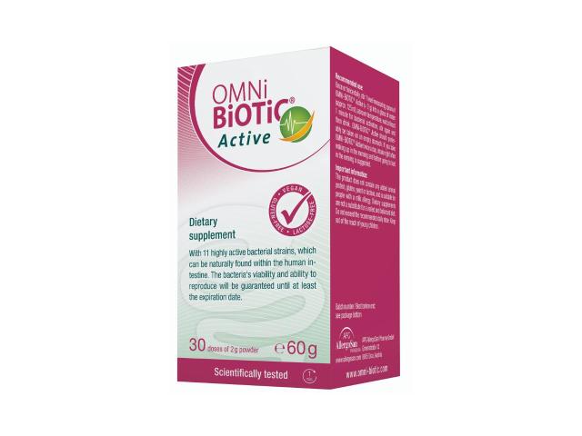 Omni Biotic Active interakcje ulotka proszek - 60 g