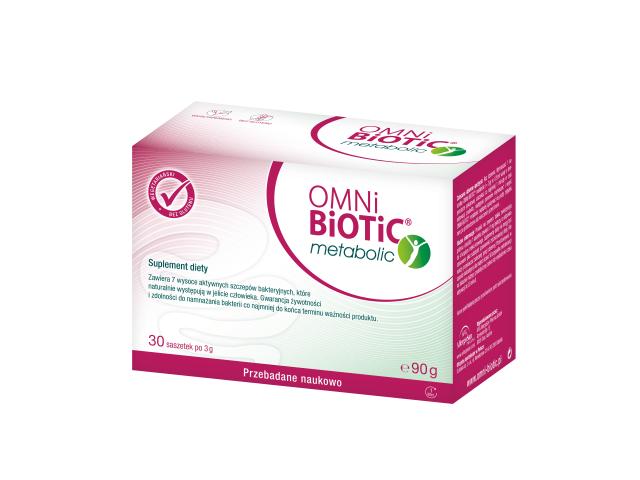 Omni Biotic Metabolic interakcje ulotka proszek  30 sasz.