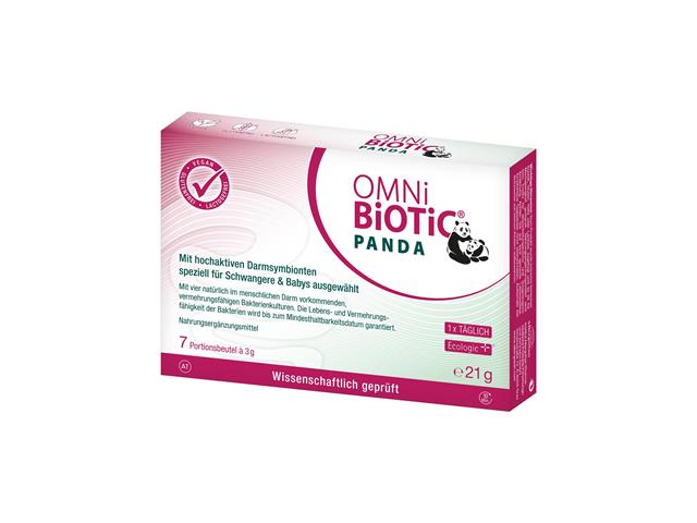 Omni Biotic Panda interakcje ulotka saszetka  7 sasz. po 3 g