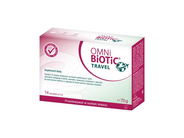 Omni Biotic Travel interakcje ulotka proszek - 14 sasz.
