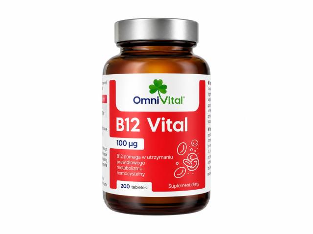 Omni Vital B12 Vital interakcje ulotka tabletki - 200 tabl.