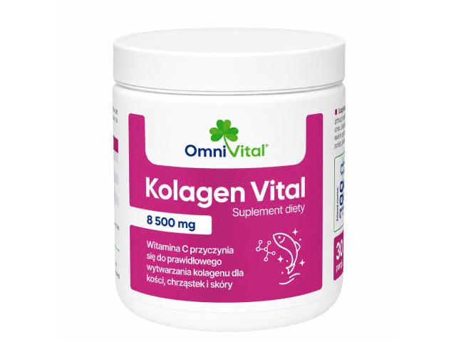 Omni Vital Kolagen Vital interakcje ulotka proszek  300 g