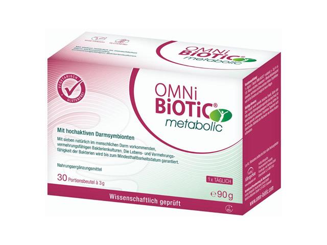 Omnibiotic Metabolic interakcje ulotka saszetka  30 sasz. po 3 g