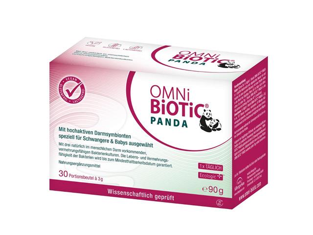 OmniBiotic Panda interakcje ulotka saszetka  30 sasz. po 3 g