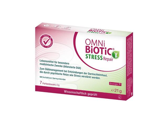 OmniBiotic Stress Repair interakcje ulotka proszek do rozpuszczenia  7 sasz.