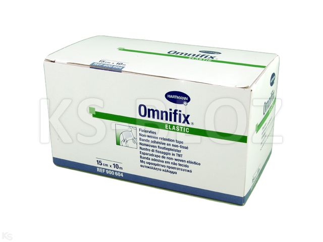 Omnifix Elastic Plaster włókninowy elastyczny 10 m x 15 cm interakcje ulotka   1 szt.