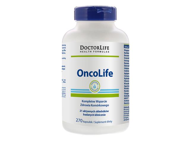 OncoLife interakcje ulotka kapsułki - 270 kaps.