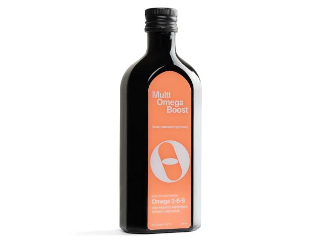 OneAnswer Multi Omega Boost o smaku malinowo-cytrynowym interakcje ulotka płyn 250 ml