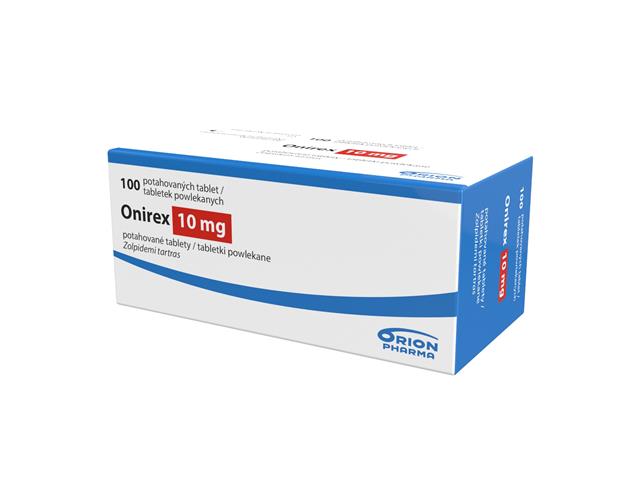 Onirex interakcje ulotka tabletki powlekane 10 mg 100 tabl.