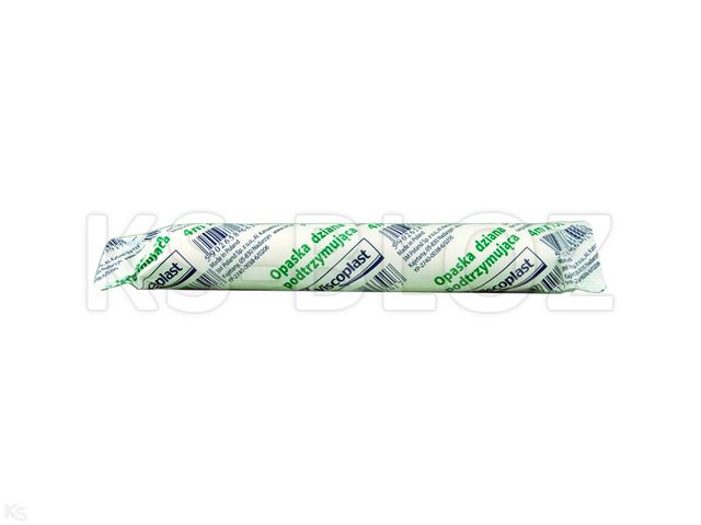 Opaska podtrzymująca dziana 4 m x 15 cm interakcje ulotka  - 1 szt.