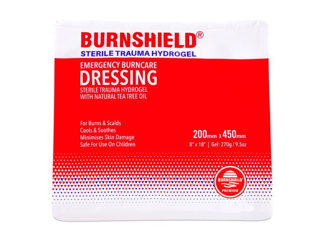 Opatr.hydrożel. BURNSHIELD na oparzenia 20cm x 45cm interakcje ulotka opatrunek - 1 szt.