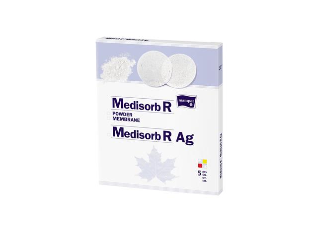 Opatr. MEDISORB R Powder resorbowalny 1 g interakcje ulotka opatrunek - 5 szt.
