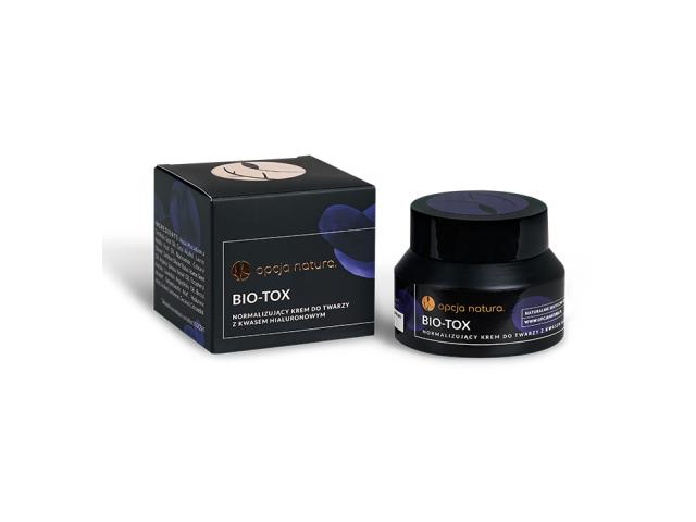 Opcja Natura Bio-Tox Krem do twarzy normalizujący z kwasem hialuronowym interakcje ulotka krem - 50 ml