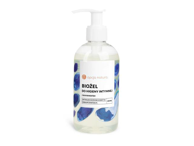 Opcja Natura Biożel do higieny intymnej z biofermentem interakcje ulotka żel - 250 ml