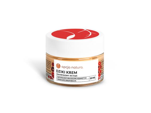 Opcja Natura Dziki Krem do rąk żurawinowy interakcje ulotka krem - 50 ml