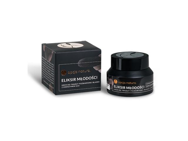 Opcja Natura Eliksir Młodości Krem do skóry pozbawionej blasku z koenzymem Q10 interakcje ulotka krem - 50 ml