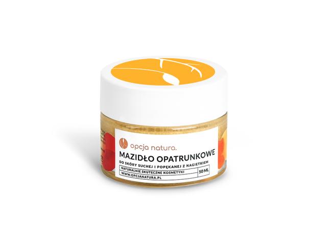 Opcja Natura Mazidło opatrunkowe do skóry suchej i popękanej z nagietkiem interakcje ulotka mazidło - 50 ml