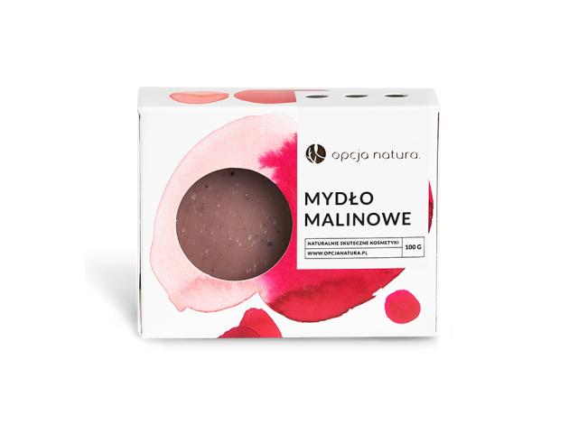 Opcja Natura Mydło malinowe interakcje ulotka mydło - 100 g