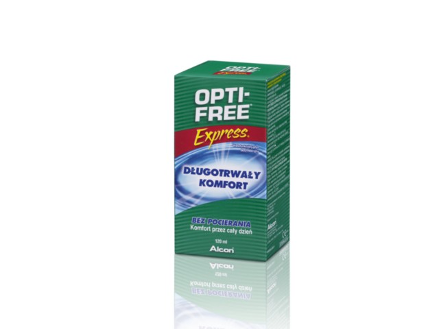 Opti-Free Express Płyn do soczewek interakcje ulotka   120 ml