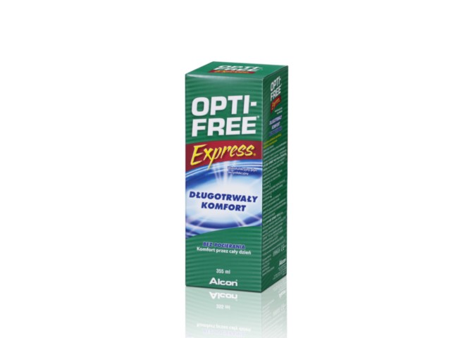 Opti Free Express Płyn do soczewek interakcje ulotka   355 ml