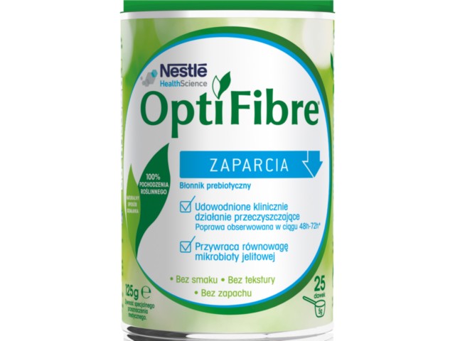 Optifibre interakcje ulotka proszek  125 g