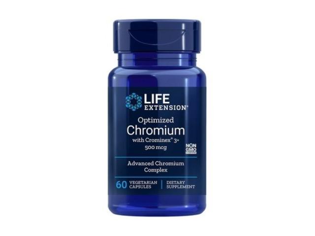 Optimized Chromium With Crominex 3+ 500 mcg interakcje ulotka kapsułki  60 kaps.