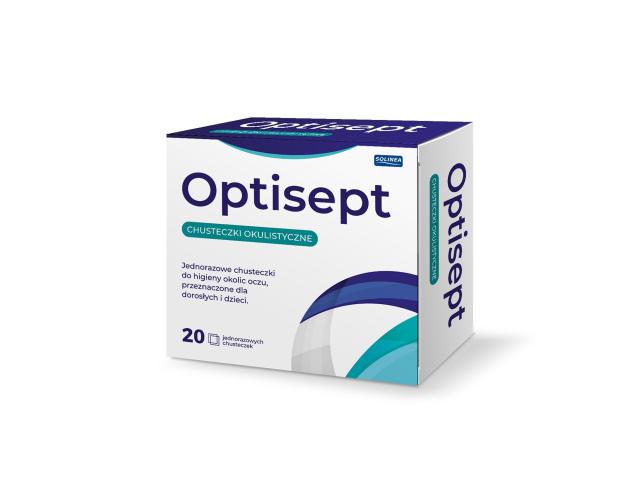 Optisept interakcje ulotka chusteczka - 20 szt.