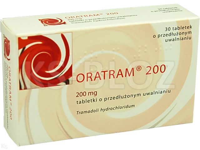 Oratram 200 interakcje ulotka tabletki o przedłużonym uwalnianiu 200 mg 30 tabl. | 3 blist.po 10 szt.