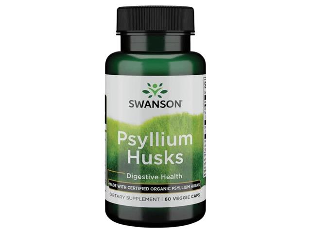 Organic Psyllium Husk interakcje ulotka kapsułki - 60 kaps.