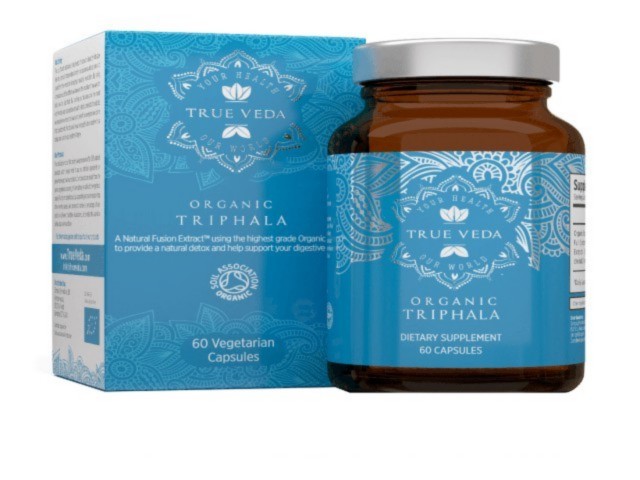 Organiczna Triphala TRUE VEDA interakcje ulotka kapsułki  60 kaps.