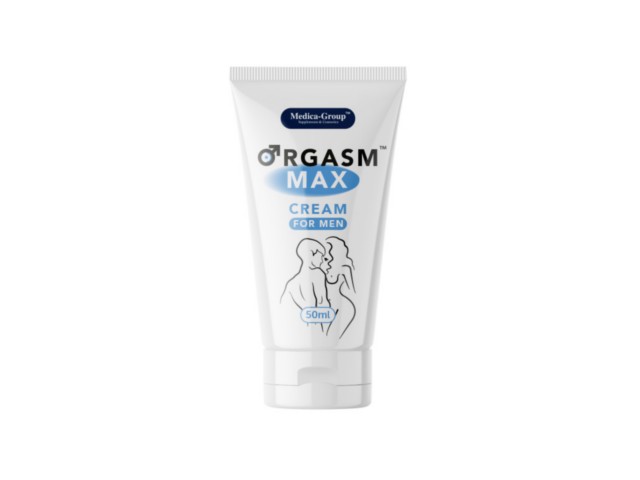 OrgasmMaxCream for Men - krem intymny na silną erekcję interakcje ulotka krem  50 ml