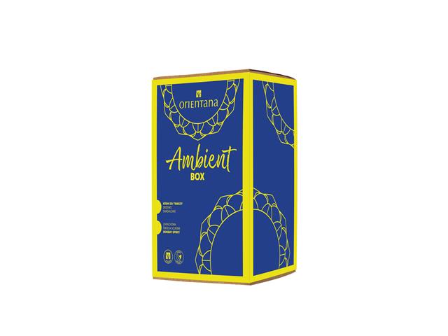 ORIENTANA AMBIENT BOX Zestaw Krem do twarzy + Świeca sojowa interakcje ulotka zestaw - 50 g + 1 szt.