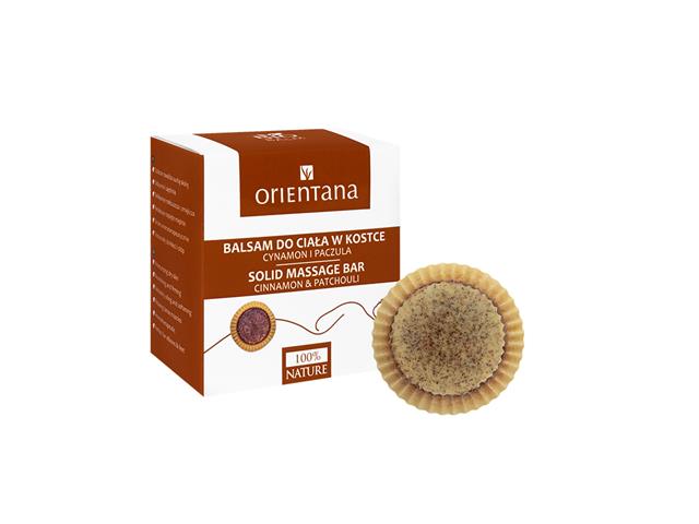 Orientana Balsam-kostka do ciała cynamon, paczula interakcje ulotka balsam - 60 g
