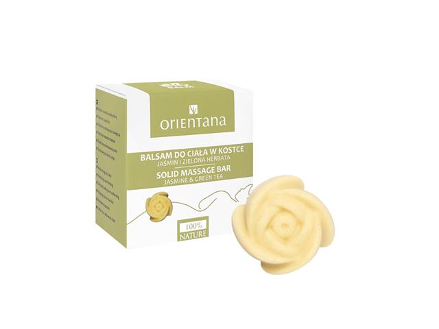 Orientana Balsam-kostka do ciała jaśmin, zielona herbata interakcje ulotka balsam - 60 g