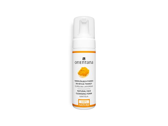 Orientana Bio Kantola Pianka do mycia twarzy gurdlina japońska interakcje ulotka pianka - 150 ml