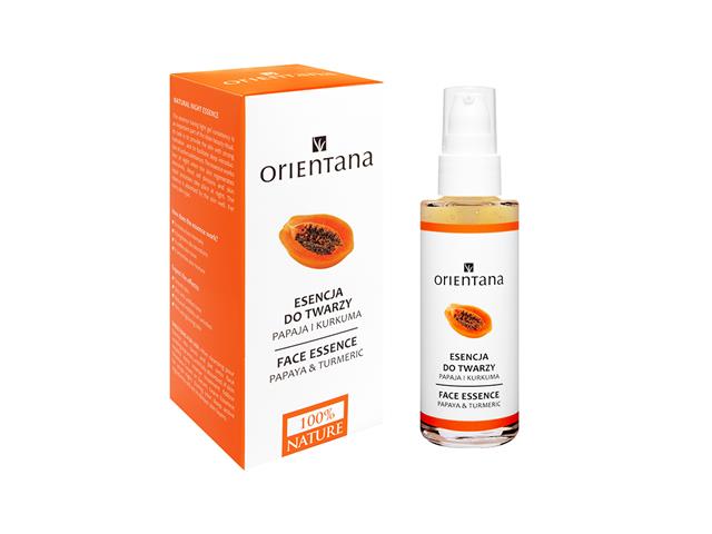 Orientana Bio Maska-esencja papaja, kurkuma interakcje ulotka   50 ml