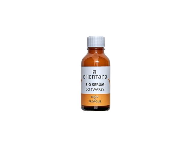 Orientana Bio Serum do twarzy miód & propolis interakcje ulotka serum - 30 ml